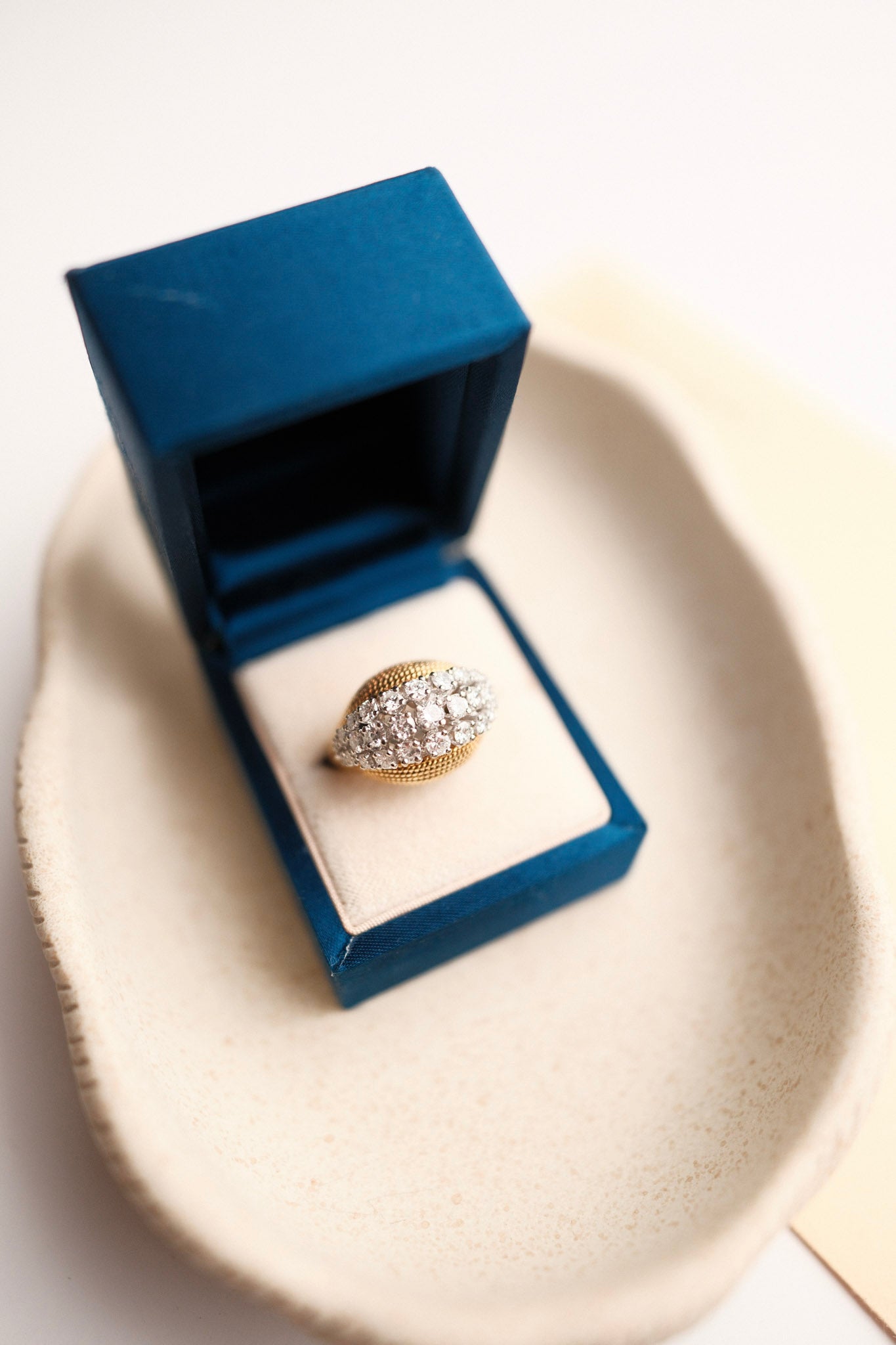 Vintage Diamond Cocktail Ring - 2ct of Diamonds