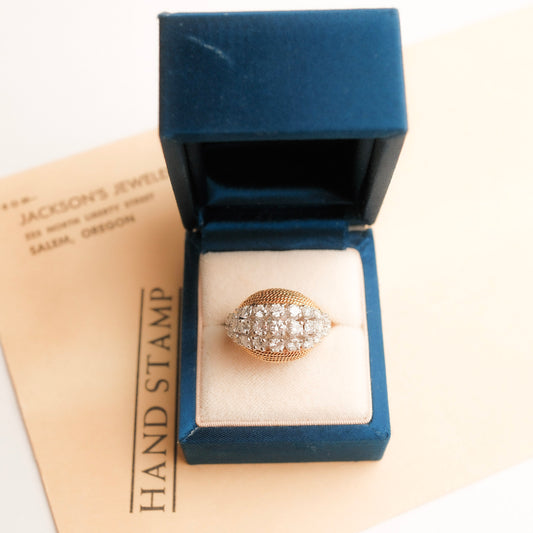 Vintage Diamond Cocktail Ring - 2ct of Diamonds