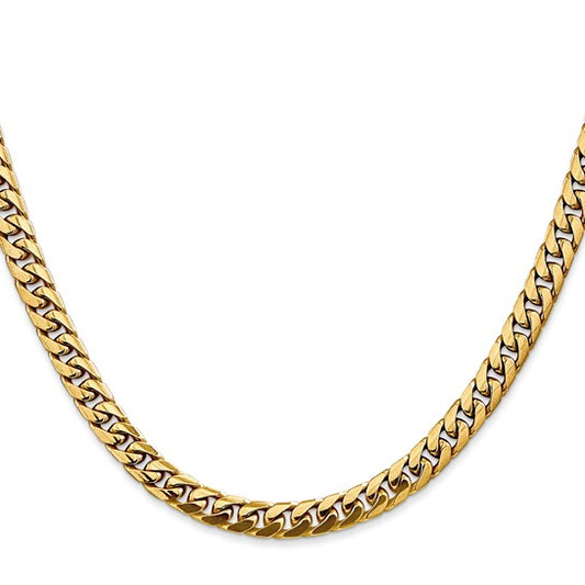 Miami Cuban Chain Solid 14k - 5mm