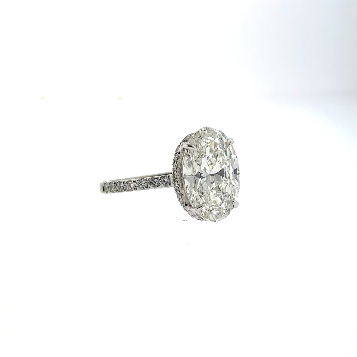 5.00ct Lab Created Diamond Ring - Sold