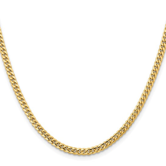 Miami Cuban Chain Solid 14k - 3.5mm