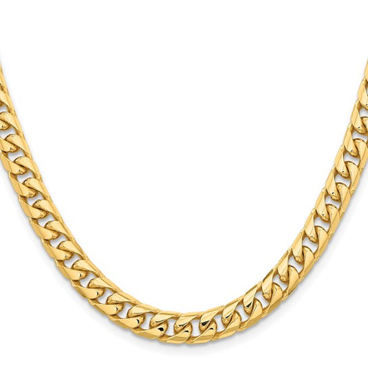 Miami Cuban Chain Solid 14k - 6.75mm