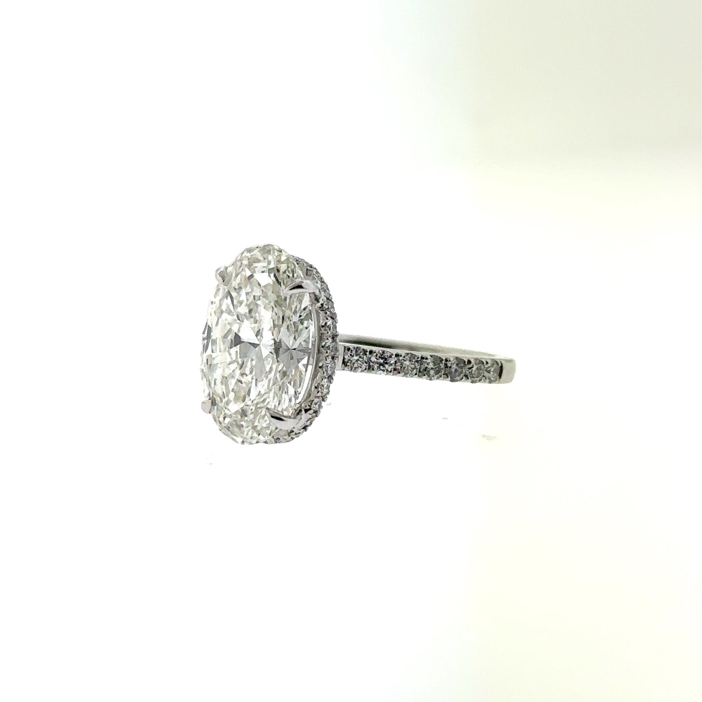 5.00ct Lab Created Diamond Ring - Sold