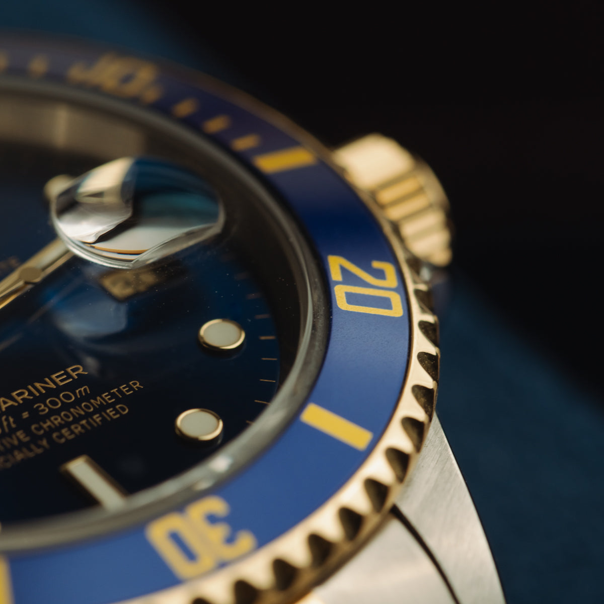 Rolex Submariner 40mm- Blue Dial - Steel and Gold- Mint Condition