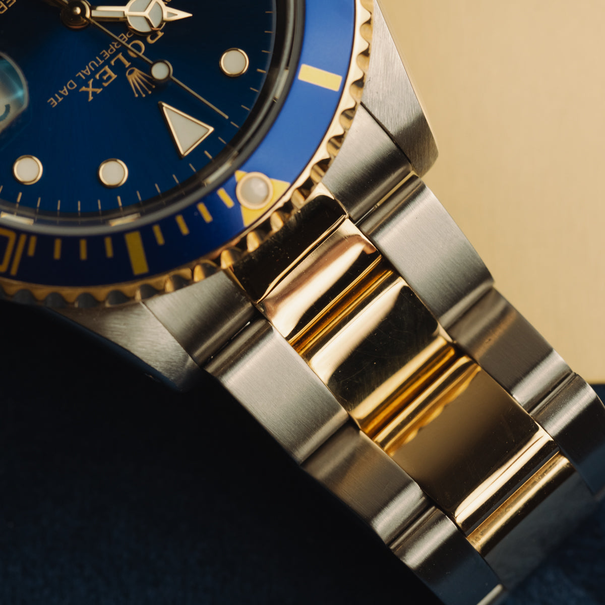 Rolex Submariner 40mm- Blue Dial - Steel and Gold- Mint Condition