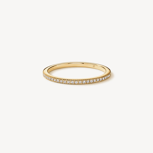 HOF CLASSIC ETERNITY BAND - YELLOW GOLD