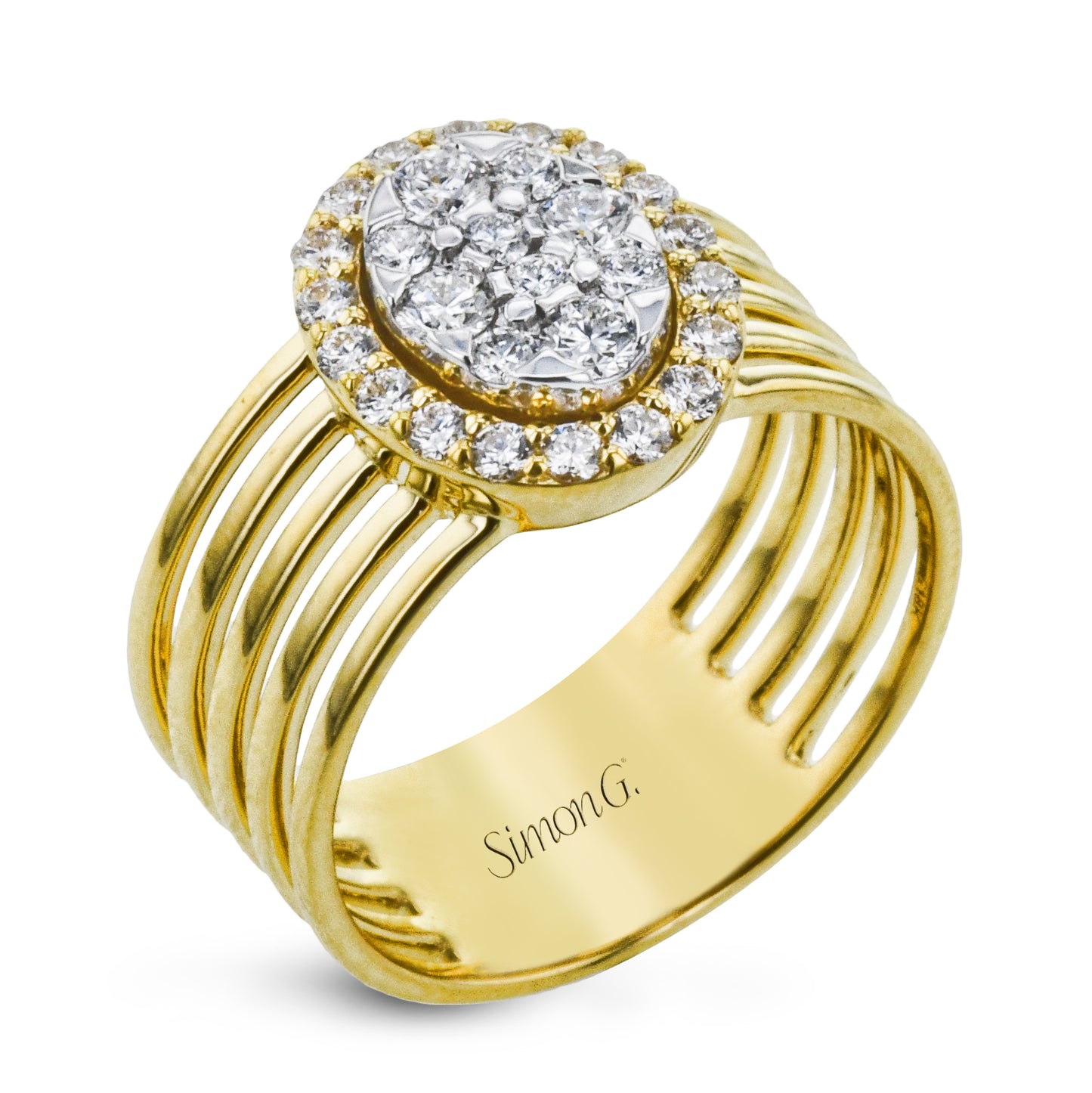 Right Ring in 18k Gold & diamonds