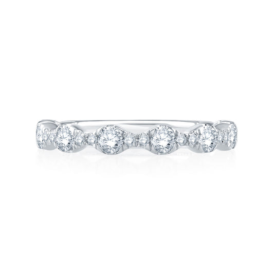 Alternating Size Diamond Band