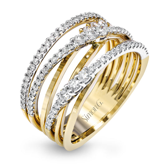 Clio Fashion Ring in 18k Gold