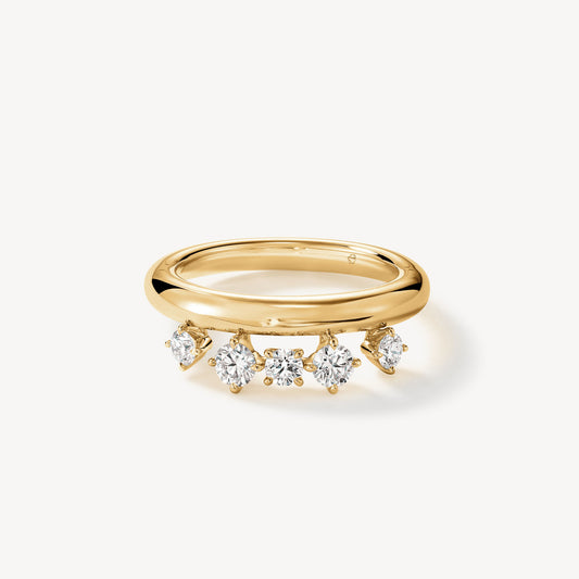 BARRE FLOATING DIAMOND RING