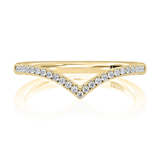 Chevron Diamond Band