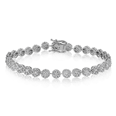 Bracelet in 18k Gold with Diamonds - Simon G. Jewelry