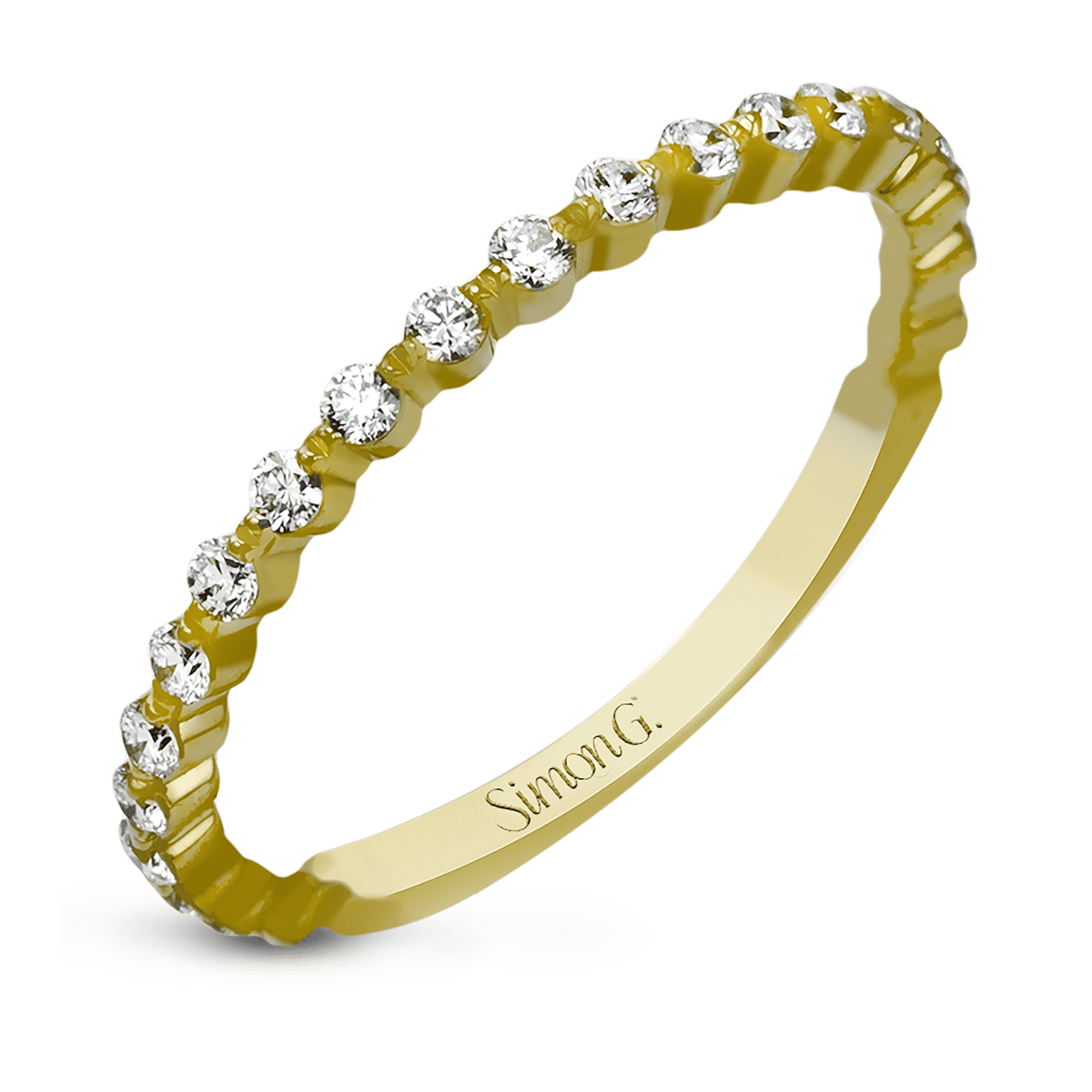 Fashion Ring In 18k Gold With Diamonds - Simon G. Jewelry